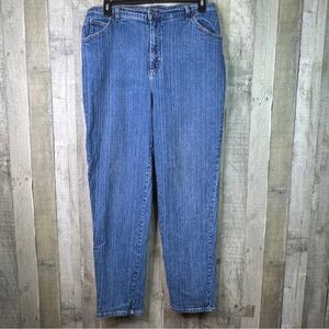 Just My Size Stretch 18W/33 Blue Denim Straight Leg Jeans